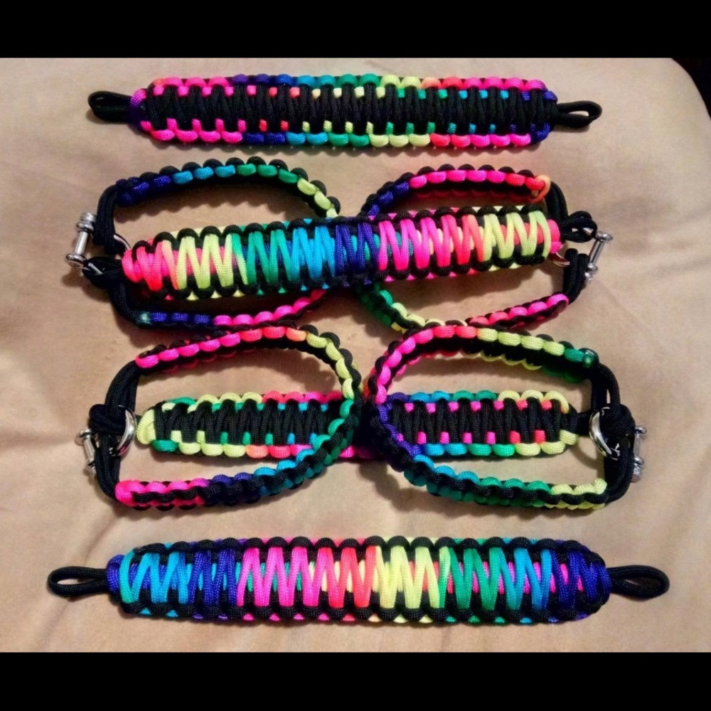 Paracord grab handles set